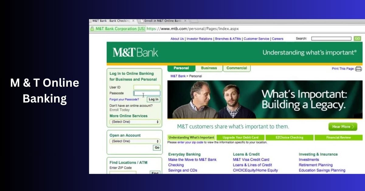 M & T Online Banking