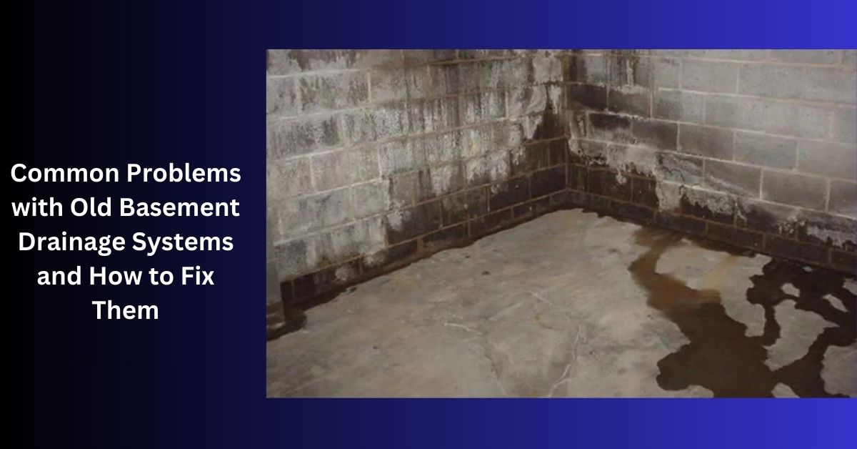 Common Problems with Old Basement Drainage Systems and How to Fix Them