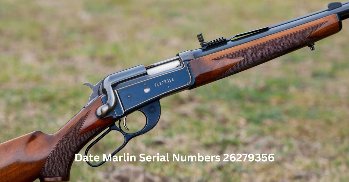 Date Marlin Serial Numbers 26279356