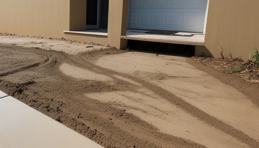 The Impact of Dirt Buildup on Your Home's Exterior Walls and Driveway