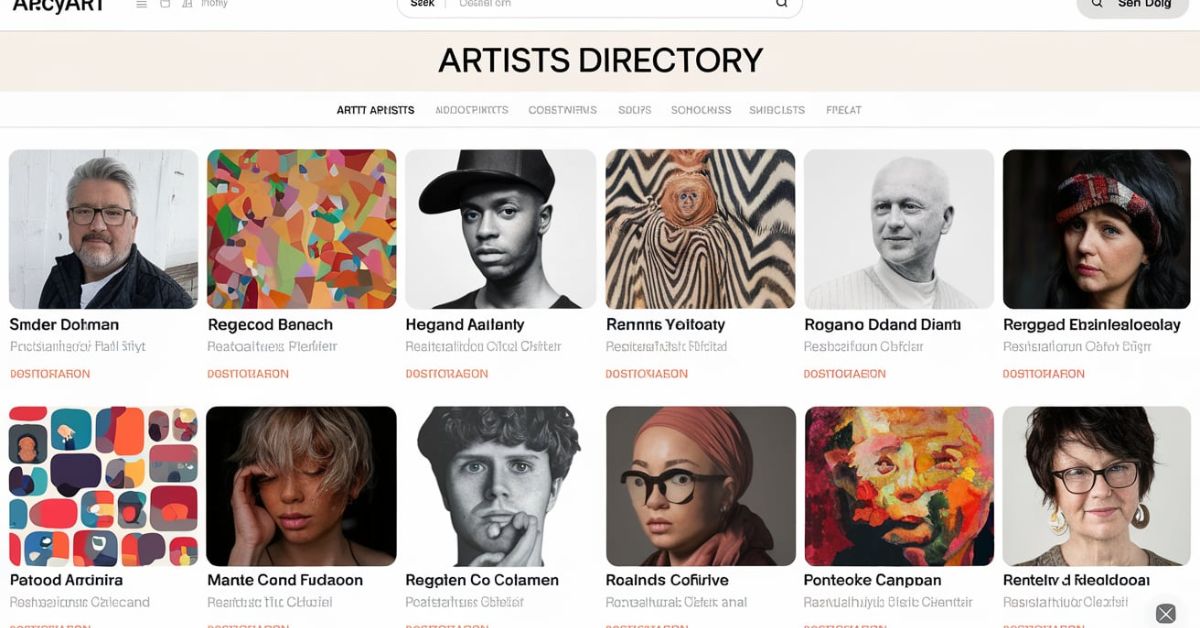 ArcyArt Artists Directory