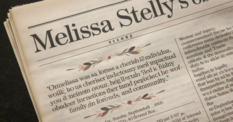 Melissa Stelly Obituary Houma LA: A Tribute to a Beloved Soul