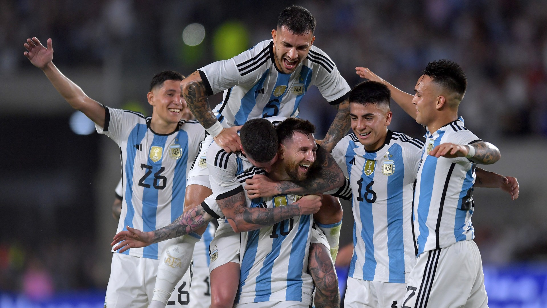 argentina national football team vs ecuador national football team matches