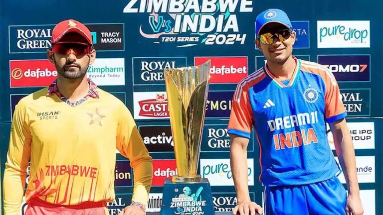 india national cricket team vs zimbabwe national cricket team match scorecard