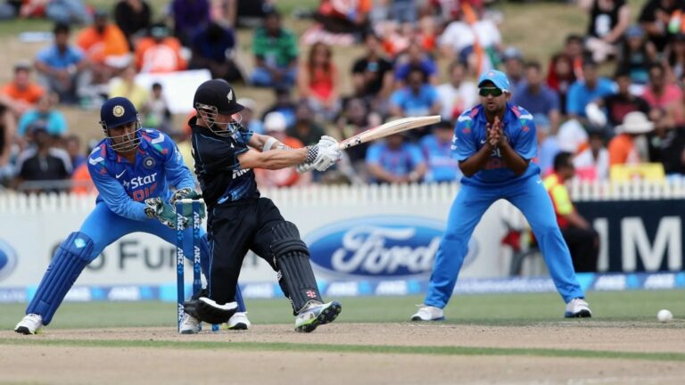 India National Cricket Team vs New Zealand National Cricket Team Match Scorecard