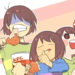 Fanart Kris Frisk Chara Anime