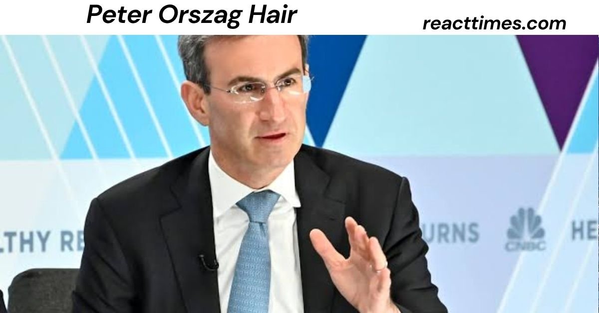 Peter Orszag Hair